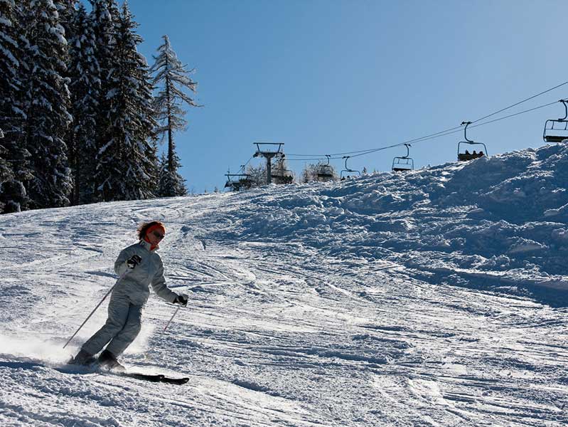 Skifahren in der Region Weissensee