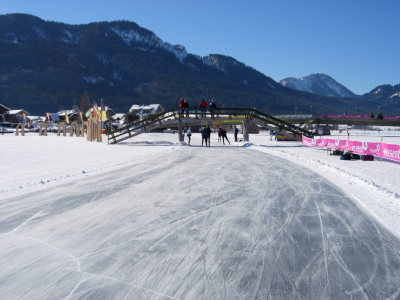 Eislaufen am Weissensee - Ein Erlebnis für die ganze Familie