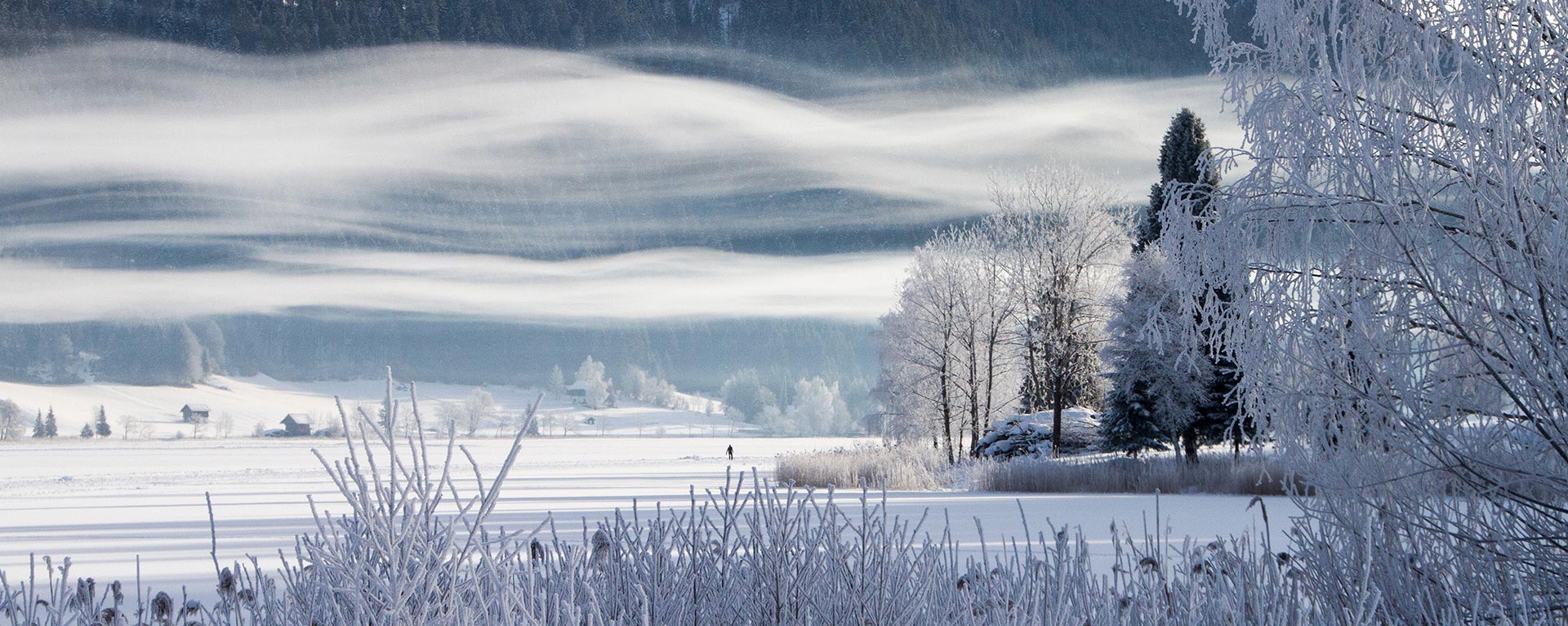 Bild Weissensee im Winter